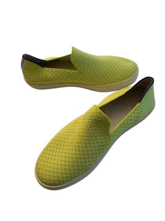 Rothy's Shoes - Rothy's the slip on honeycomb electric yellow shoes women's size 7 like new